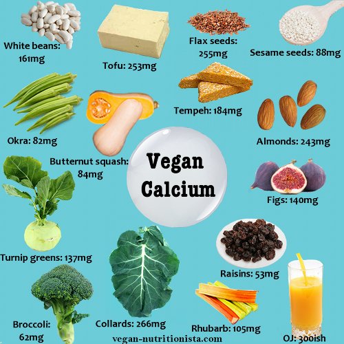 vegan-calcium-infographic - Aid Animals